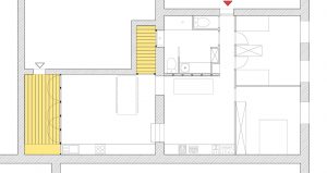 Rénovation d’un appartement par l'architecte Deric fourie à Marseille
