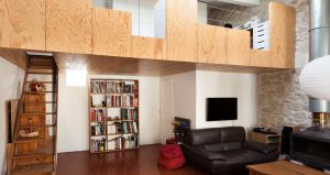 Création d’une chambre par l'architecte Deric fourie à Marseille