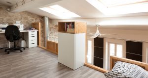 Création d’une chambre par l'architecte Deric fourie à Marseille