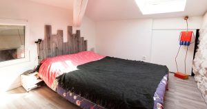 Création d’une chambre par l'architecte Deric fourie à Marseille