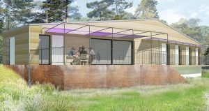 Construction d'une maison en bois par l'architecte Deric fourie à Marseille