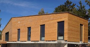 Construction d'une maison en bois par l'architecte Deric fourie à Marseille