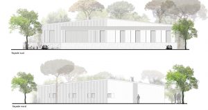Construction d'une maison en bois par l'architecte Deric fourie à Marseille