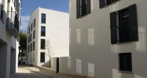 Construction de logements par l'architecte Deric fourie à Marseille