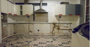 Rénovation d’une cuisine par l'architecte Deric fourie à Marseille