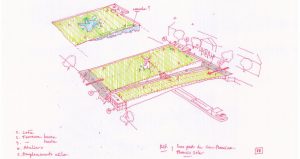 Transformer un pont par l'architecte Deric fourie à Marseille