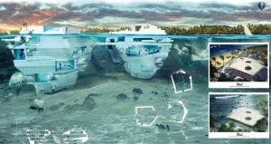 Créer un centre de recherche maritimepar l'architecte Deric fourie à Marseille