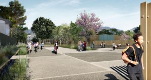 Aménagement des espaces extérieurs par l'architecte Deric Fourie à Marseille