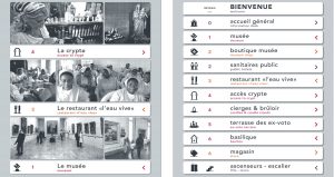 Signalétique par l'architecte Deric fourie à Marseille