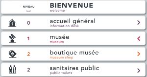 Signalétique par l'architecte Deric fourie à Marseille
